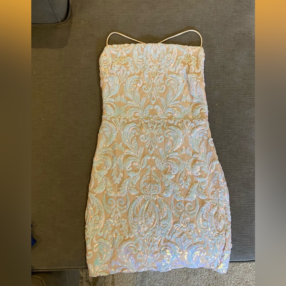 Short sparkly dress